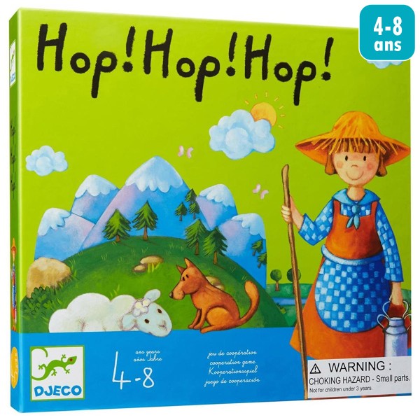 Jeu de société Djeco - Hop ! hop ! hop ! - Photo n°1