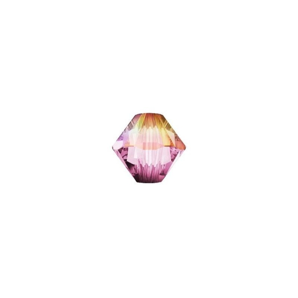 Perles Swarovski 5328 Xilion Bicone Crystal Lilac Shadow 3Mm (40) - Photo n°1
