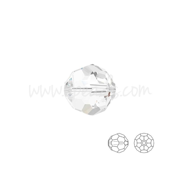 Perles Rondes Swarovski 5000 Crystal 3Mm (20) - Photo n°1