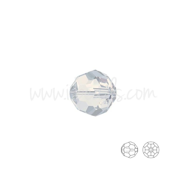 Perles Rondes Swarovski 5000 White Opal 4Mm (20) - Photo n°1