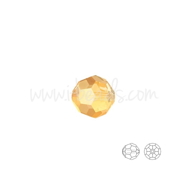 Perles Rondes Swarovski 5000 Crystal Metallic Sunshine 4Mm (20) - Photo n°1