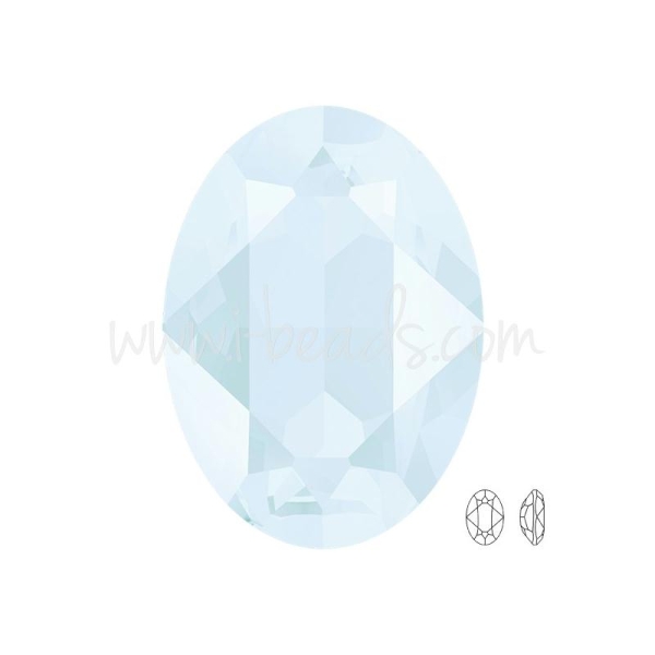 Cristal Swarovski 4120 Ovale Crystal Powder Blue 18X13Mm (1) - Photo n°1