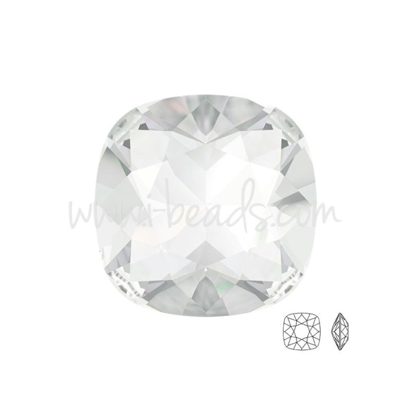 Cristal Swarovski 4470 Carré Crystal Unfoiled 12Mm (1) - Photo n°1