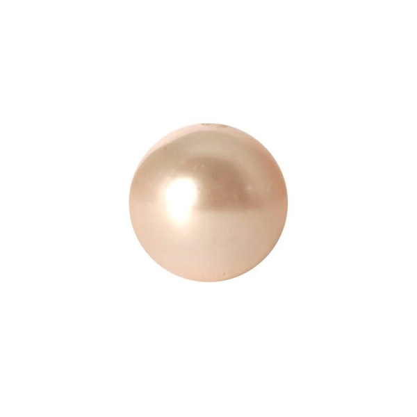 Perles Swarovski 5810 Crystal Rose Gold Pearl 6Mm (20) - Photo n°1
