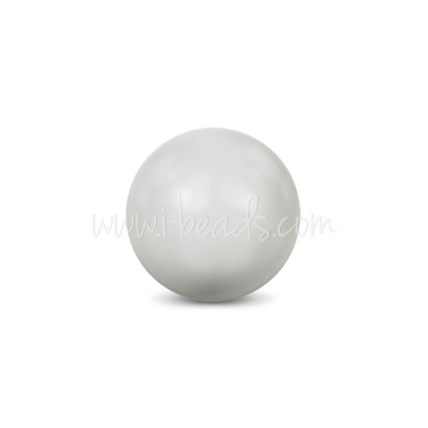 Perles Swarovski 5810 Crystal Pastel Grey Pearl 6Mm (20) - Photo n°1