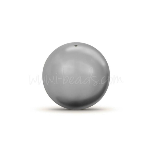 Perles Swarovski 5810 Crystal Grey Pearl 6Mm (20) - Photo n°1