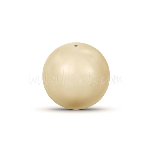 Perles Swarovski 5810 Crystal Light Gold Pearl 6Mm (20) - Photo n°1