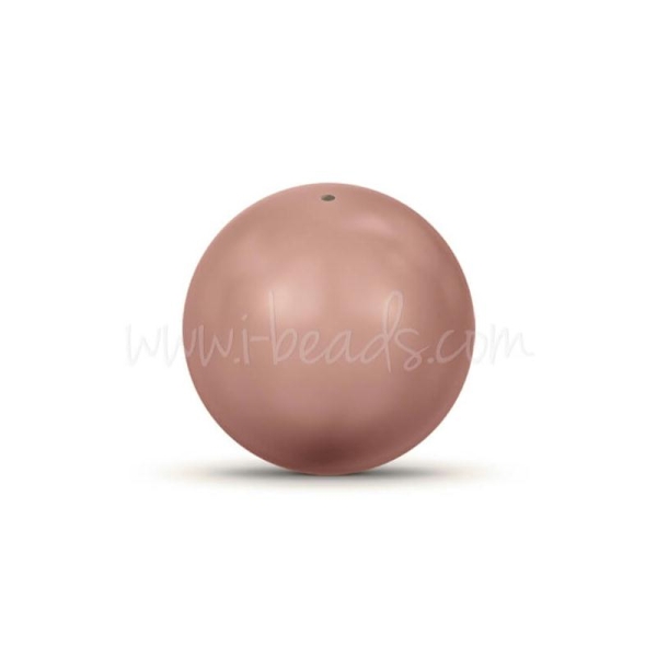 Perles Swarovski 5810 Crystal Rose Peach Pearl 6Mm (20) - Photo n°1