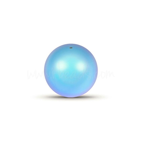 Perles 5810 Swarovski Crystal Iridescent Light Blue Pearl 4Mm (20) - Photo n°1