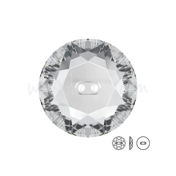 Bouton Rond Plat Swarovski 3014 Crystal 12Mm (1) - Photo n°1