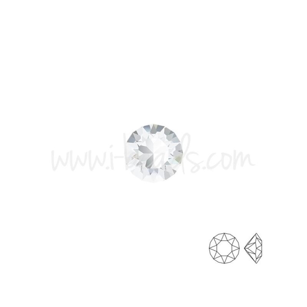 Cristal Swarovski 1088 Xirius Chaton Crystal 4Mm-Pp31 (10) - Photo n°1