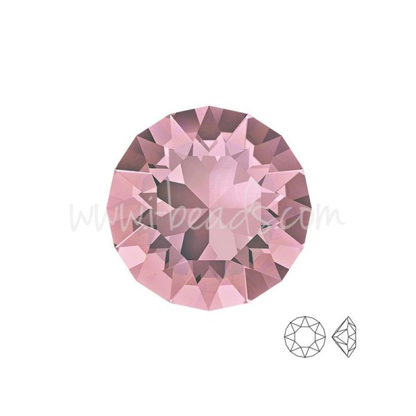 Cristal Swarovski 1088 Xirius Chaton Crystal Antique Pink 8Mm-Ss39 (3) - Photo n°1