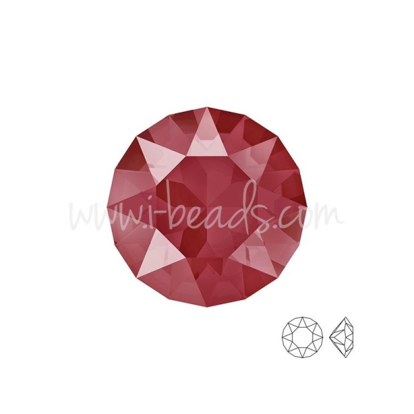 Swarovski 1088 Xirius Chaton Crystal Royal Red 8Mm-Ss39 (3) - Photo n°1
