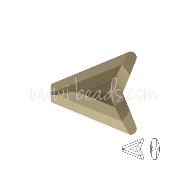 Swarovski 5748 Flà¨Che Crystal Metallic Gold 2X 16Mm (1) - Photo n°1