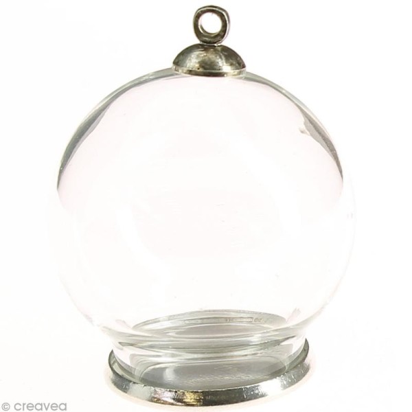 Mini boule en verre soufflé 30 mm - 6 pcs - Photo n°2