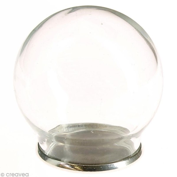 Mini boule en verre soufflé 25 mm - 6 pcs - Photo n°2