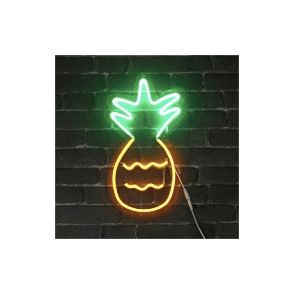 Lampe néon ananas - Photo n°1