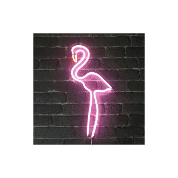 Lampe néon flamingo - Photo n°1