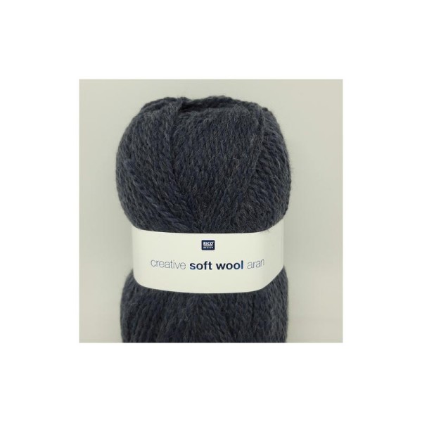 Creative Soft Wool Aran, N°026 Marine - Photo n°1