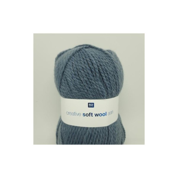 Creative Soft Wool Aran, N°025 Indigo - Photo n°1