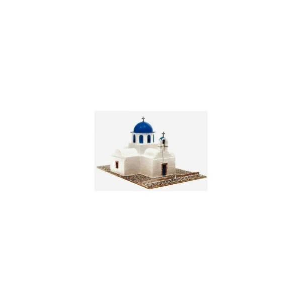 Maquette Eglise orthodoxe Agios Nikolaos (Ile de Paros) - Echelle 1/50 - Photo n°1