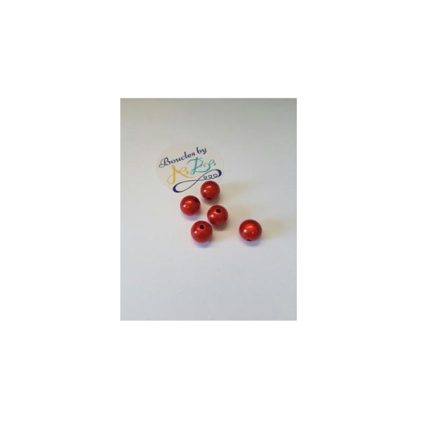 Perles magiques oranges 10mm x10 - Photo n°1