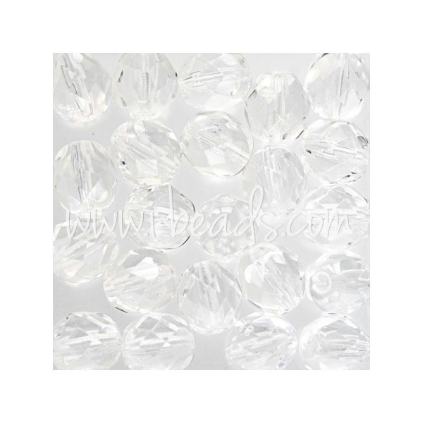 Perles facettes de bohÃ¨me crystal 8mm (25) - Photo n°1