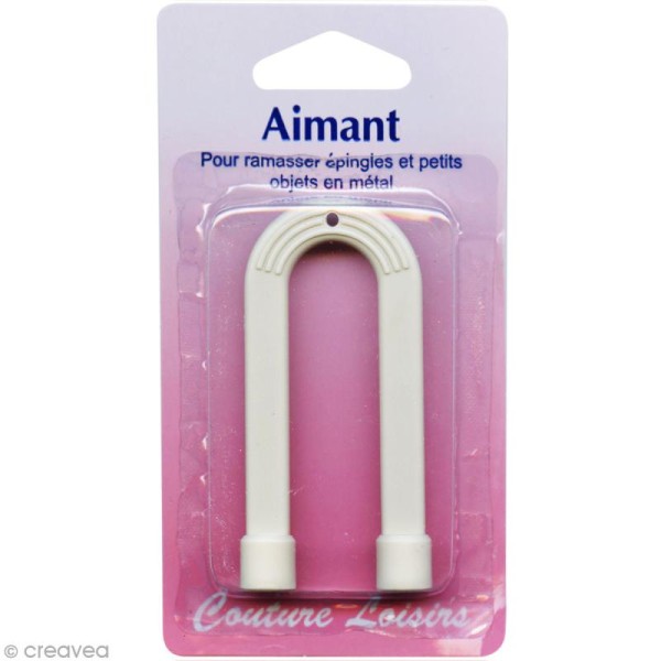 Aimant - Acier - Forme U - Fournitures couture - Creavea