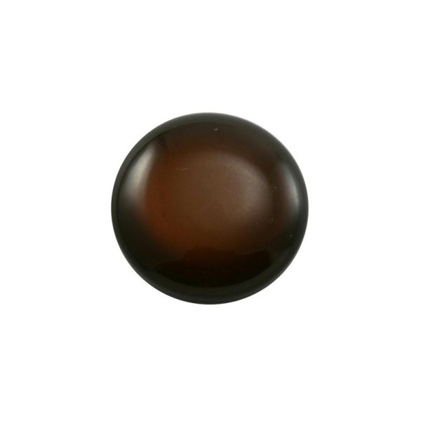 Cabochon rond polaris 24 mm chocolat - Photo n°1
