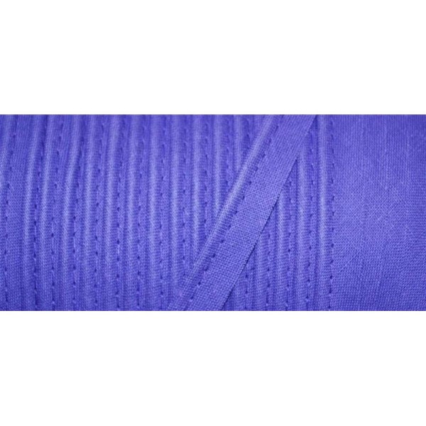Passepoil coton violet 12mm - Photo n°1