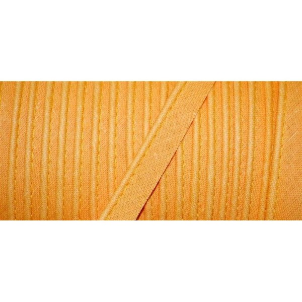 Passepoil coton orange 12mm - Photo n°1