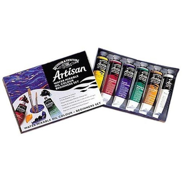 Winsor & Newton Artisan Set débutant de Peinture à l'huile diluable à l'eau - Photo n°1