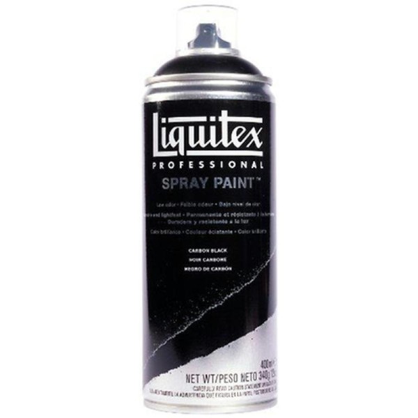 Liquitex 02454 Bombe de peinture aérosol 400 ml Noir carbone - Photo n°1