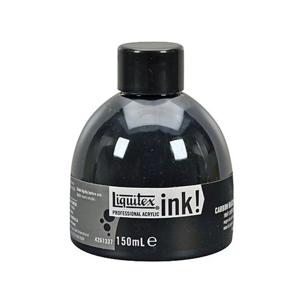 Liquitex Professional Flacon d'Encre acrylique 150 ml Noir carbone - Photo n°1