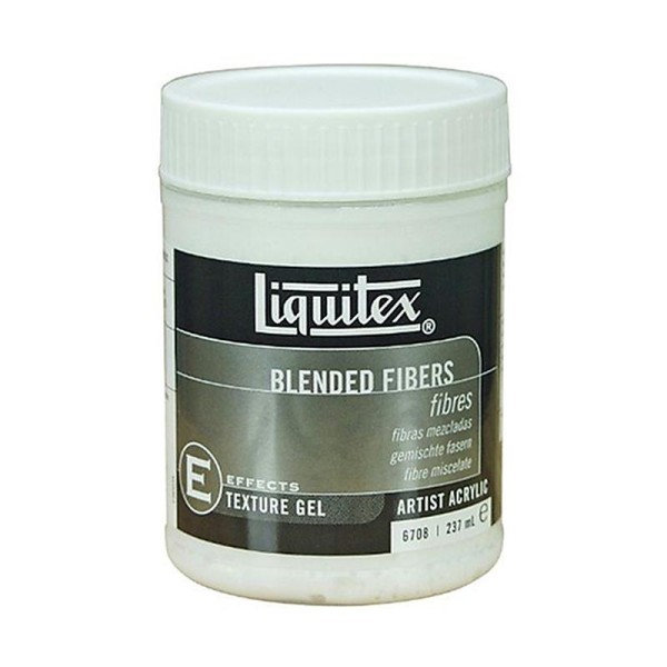 Liquitex Professional Pot d'Additif gel de texture effet Fibres mélangées 237 ml - Photo n°1