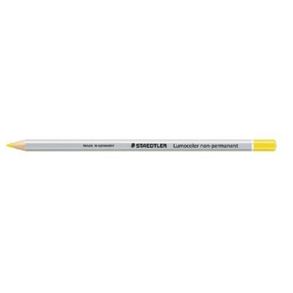 Lumocolor® Crayon non-permanent omnichrom jaune - Photo n°1