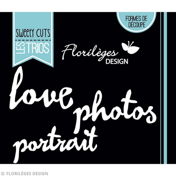 Die Florilèges Design - Les trios - Portrait brush - 3 pcs - Photo n°3