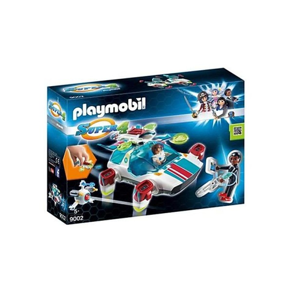 Playmobil Super4 9002 FulguriX avec Gene - Photo n°1