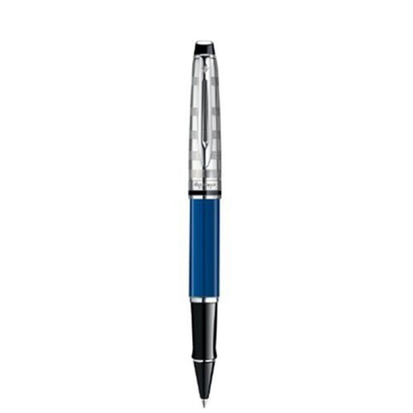 Waterman Blue Obsession Expert stylo-roller Fine bleu fourni dans son écrin - Photo n°1