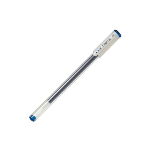 Pilot Choose Lote de 10 stylos rollers à encre gel 0,7 mm Bleu - Photo n°1