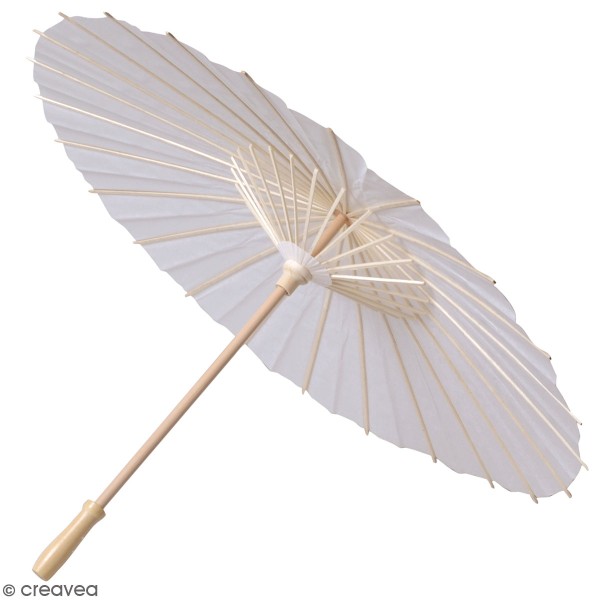 Ombrelle en papier à décorer - Japan - 60 cm - Photo n°1