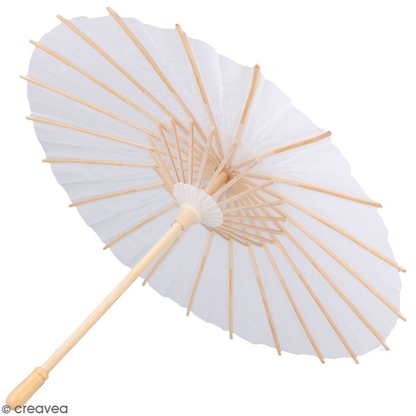 Ombrelle en papier à décorer - Japan - 40 cm - Photo n°1