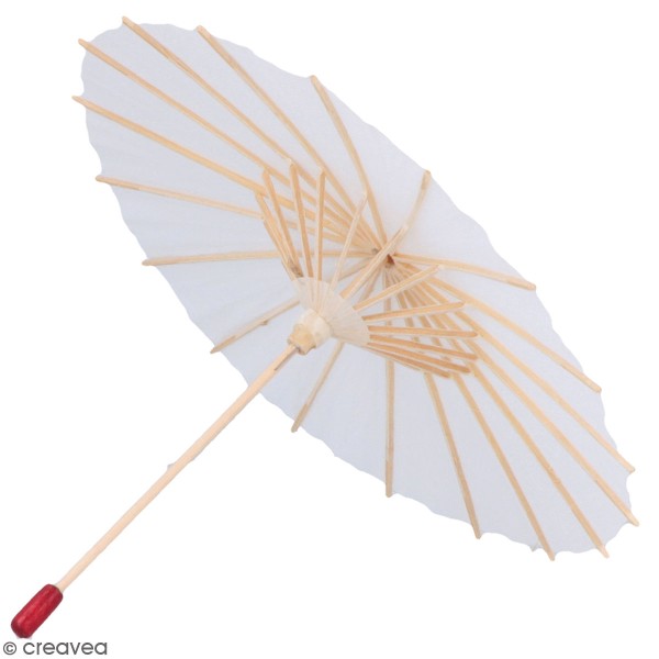 Petite ombrelle en papier à décorer - Japan - 20 cm - Photo n°1