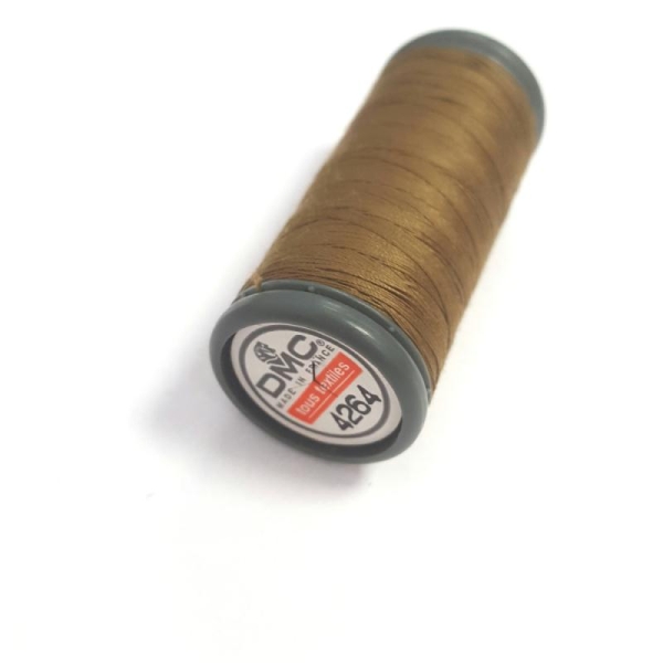 Fil a coudre tous textiles - marron 4264 - 100m - polyester - dmc - sachet 403 - Photo n°1