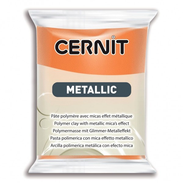 1 pain 56g pate Cernit Metallic Rouille - Photo n°1