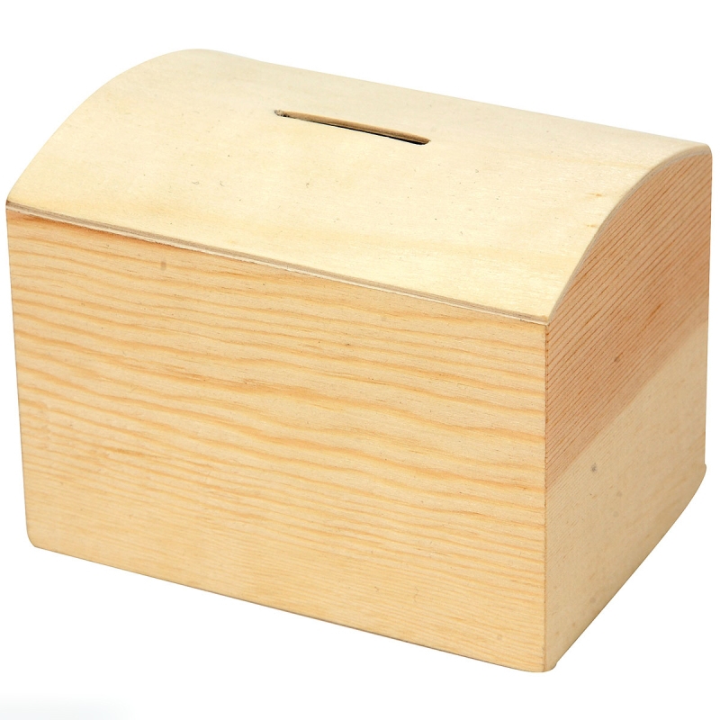 Acheter Tirelire en bois ornementale avec boîte d'économie d
