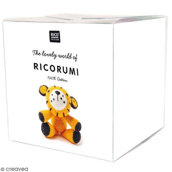 Kit crochet Ricorumi puppies - Tigre - Photo n°0