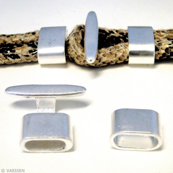 Bracelet cuir noir rond et tressé - fermoir baïonnette en acier inoxydable  - Un grand marché