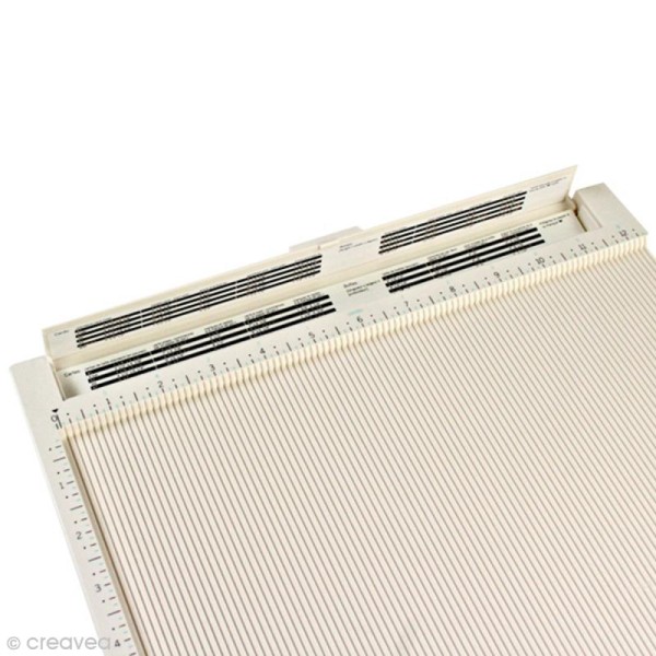 Tablette de rainurage scrapbooking et pliage enveloppe - 31 x 31 cm - Photo n°3