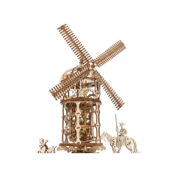 Moulin à Vent– Puzzle 3d Mécanique en bois – Ugears France - Photo n°1
